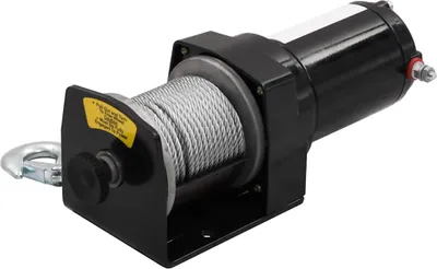 Produktbild von vidaXL Elektrische Seilwinde + Montageplatte Rollenführung 1360 kg 12V