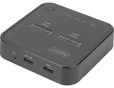 Image de Digitus DA-71545 Dual M.2 NVMe SSD DockingStation m. SD-Exp.Kartenles
