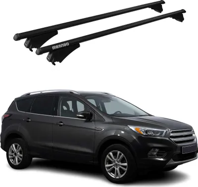 Immagine prodotto di Barre portatutto trasversali Tiger per Ford Kuga II 2012-2019, nero