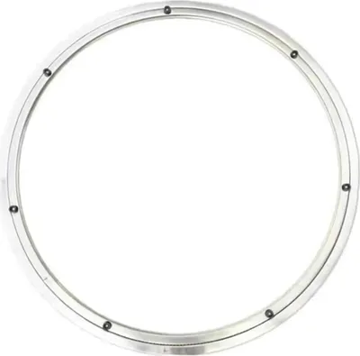 Produktbild von Drehplatte Edelstahl 60 cm - Ideal für Esstische und Messedisplays