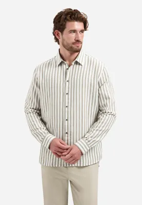 Produktbild von Shirt Vertical Big Stripe With Linen