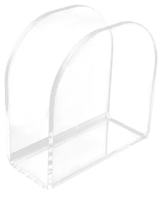 Serviettenhalter Acryl U-Form transparent 12x12x5 cm
