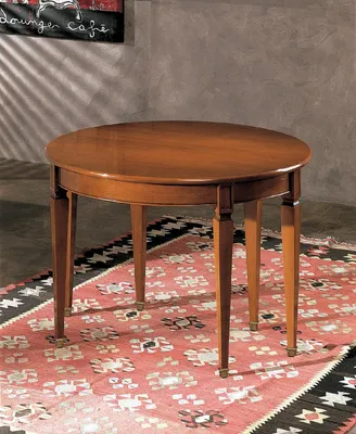 Immagine prodotto di Tavolo da pranzo Tavolo rotondo in legno massiccio Italia Nuovo Tavoli da sala da pranzo Mobili rotondi