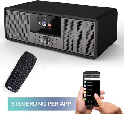 Produktbild von Xoro HMT 600, Internet, Digital, DAB, DAB+, FM, 20 W, FLAC, MP3, WAV, WMA, TFT-LCD
