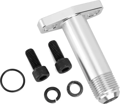 Image de Aluminium 10an Turbo Oil Drain Return Bride pour Garrett / HKS GT2560 GT2530 GT2860