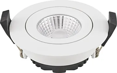 Image de SIGOR Luminaire encastré Diled 6W 310lm 2700-2100K Downlight blanc 36° dimmable