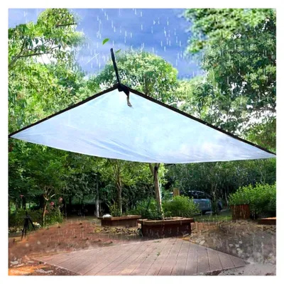 Produktbild von Wasserdichte transparente Plane 4x8m mit Ösen