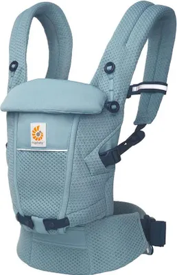 Produktbild von Ergobaby Adapt Babytrage für Neugeborene ab Geburt, 3-Positionen SoftFlex Mesh