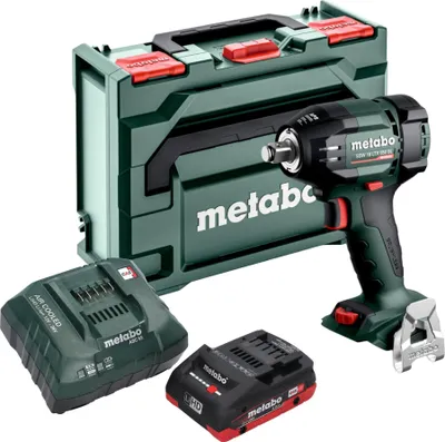 Produktbild von Metabo SSW 18 LTX 550 BL Akku Schlagschrauber 18 V 550 Nm Brushless + 1x LiHD Akku 4,0 Ah + Ladegerät + metaBOX