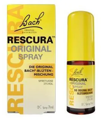 Zdjęcie produktu dla Bach Flowers Original Rescura Spray z alkoholem 7 ml