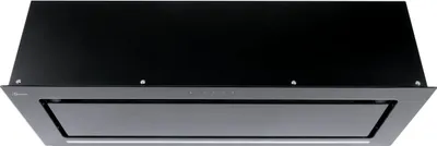 Produktbild von GURARI Deckenhaube GCH E 217 BL 90 Prime, Einbau Dunstabzugshaube 90 cm, in Schwarz,Schwarz Glas, 1000m³/h,LED Streifen,Abzugshaube,Abufthaube,Umlufthaube,Fernbedienung