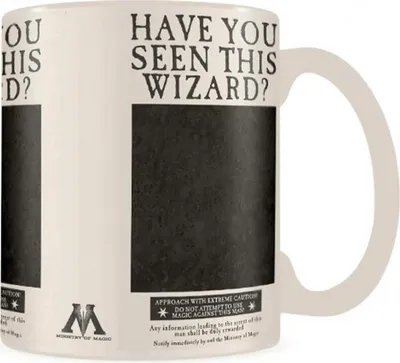 Produktbild von Harry Potter (Wanted Sirius Black) Heat Change Mug