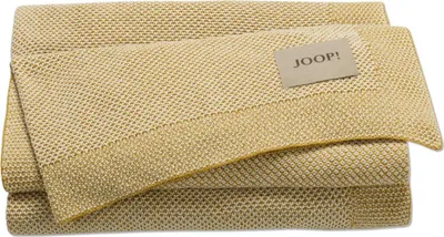 Produktbild von JOOP! Plaid Light Knit Farbe Gold-Ecru Größe 130 x 170cm