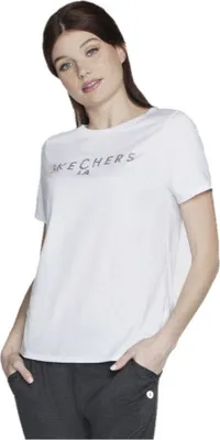 Produktbild von SKECHERS Shine Tee T-Shirt Damen weiss M