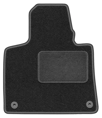 Produktbild von Fahrermatte Velours für Citroen C4 Spacetourer 2013-2018 (Minivan) – 1-tlg, Graphit, passgenau – Wielganizator LUX