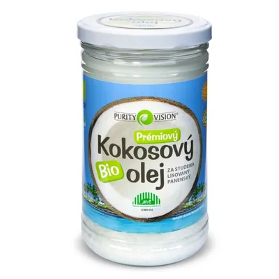 Produktbild von BIO Natives kaltgepresstes Kokosnussö l PURITY VISION - Volumen: 900ml 8595572900312