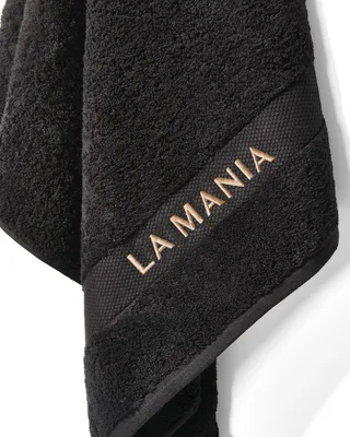 Produktbild von Premium Schwarzes Handtuch 70x140