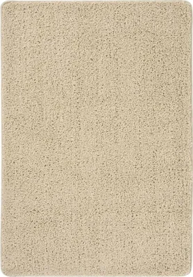 Produktbild von Shaggy-Teppich Creme 120x170 cm Rutschfest , Designerteppiche Design 2024