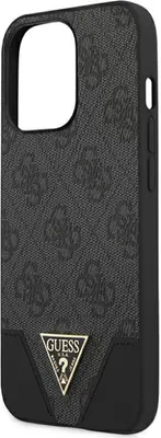 Produktbild von Guess Hardcase grau 4G Triangle Collection für iPhone 13 Pro 6,1"