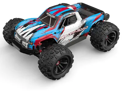 Produktbild von MJX HYPER GO 16218 1/16 Brushless RC Auto ferngesteuert 45 km/h High Speed Modellfahrzeug vollproportionale Fernsteuerung inkl. 2 Akkus