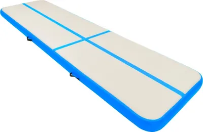 Immagine prodotto di Tappetino Ginnastica Gonfiabile con Pompa 700x100x15cm PVC Blu