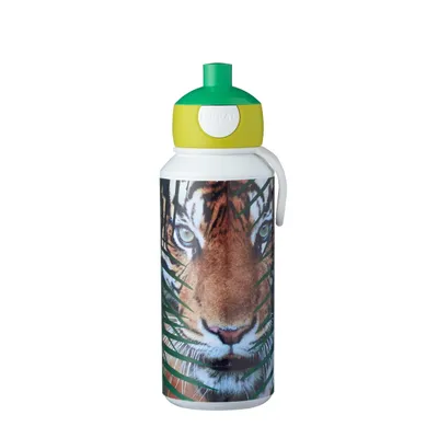 Produktbild von Trinkflasche Pop-up Campus 400 ml - Animal Planet Tiger