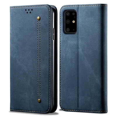 Obrázek produktu pro Galaxy S20 Plus Pouzdro, Kožené Peněženkové Pouzdro s Magnetickým Uzavíráním a Pouzdro s Funkcí Stojánku pro Samsung Galaxy S20 Plus Samsung Galaxy S20 Plus modré