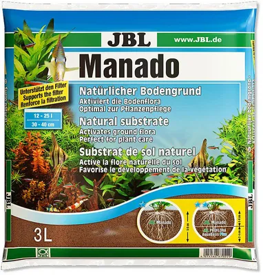 Productafbeelding van JBL Natuurlijke poreuze aquarium bodemgrond 3 Liter