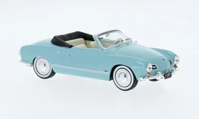 Obrázek produktu pro Ixo Models CLC563 VW Karmann Ghia Cabrio 1955 světle modrá 1:43