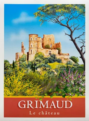 Immagine prodotto di Grimaud - Il Castello - Poster 30x40 cm