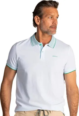 Produktbild von Neuseeland-Poloshirt kurzarm hellblau