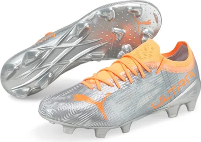 Productafbeelding van Puma heren voetbalschoenen Ultra 1.4 FG/AG - 106694, kleur: zilver, heren schoenen: maat 45