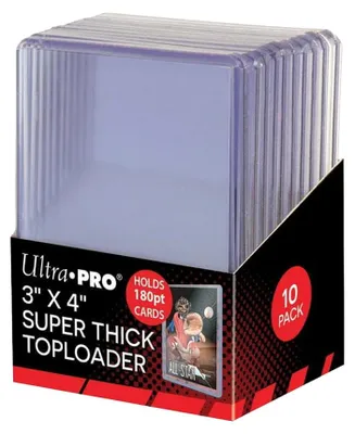 Obrázok produktu pre Ultra Pro Toploader – 3" x 4", extra silný, 180 PT (10 kusov)