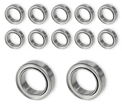 Kugellager MR128ZZ, 12 Stk., 8x12x3,5 mm, Edelstahl