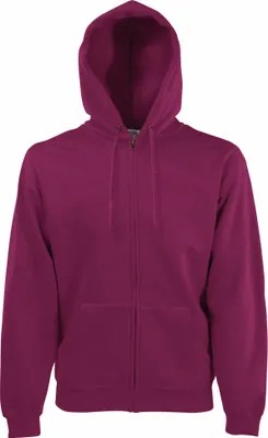 Produktbild von Fruit Of The Loom Herren Kapuzenjacke Premium 70/30 RW3161 (XL) (Burgunder)