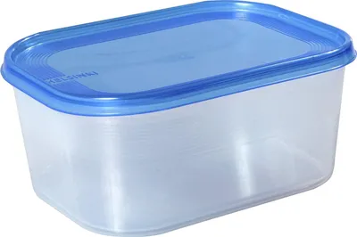 Produktbild von plast team Gefrierdose Helsinki 1,4 Liter rechteckig blau