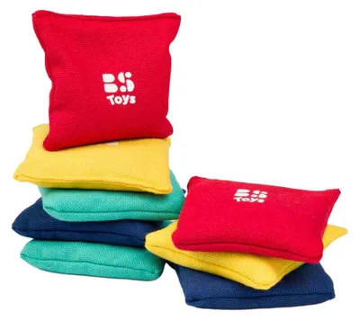 Image de BS Toys GA526, Jeu avec sac de haricots, Textile, Uni, Garçon/fille, 3 ans/ans, 8 pièces