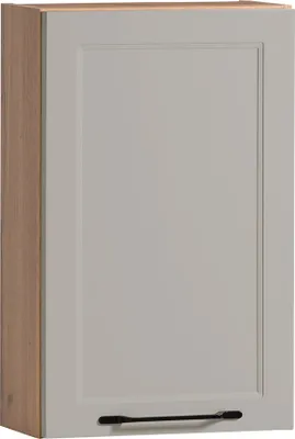 Produktbild von Badmöbel Hängeschrank in kaschmir mit Wotan Eiche Nb. MARLING-03, B/H/T ca. 40/64/20 cm