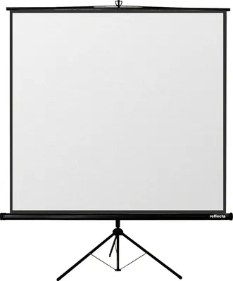 Image de Reflecta CrystalLine Tripod - Écran de projection avec trépied - 254 cm (100") - 1:1 - blanc mat