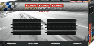 Immagine prodotto di Carrera Standardgeraden (2) 1:24