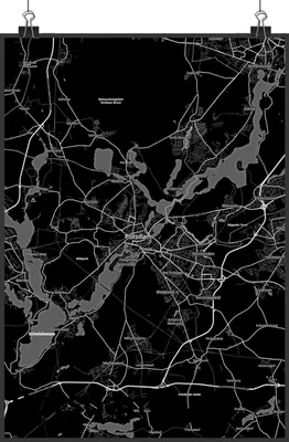 Produktbild von Mr. & Mrs. Panda Bild Potsdam DIN A4 - Geschenk, Kunstdruck, Wandbild, Plakat, drucke, Städte, Stadt Dorf Karte Landkarte Map Stadtplan, wanddeko