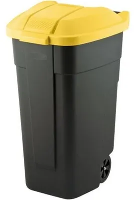 Produktbild von Keter Aschenbecher 110 L gelb-schwarz