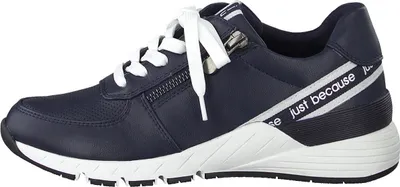 Produktbild von Marco Tozzi Damen Sportliche Schnürer in Blau, Größe 39