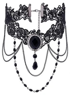 Produktbild von IMANE damen choker - schwarz, ONESIZE