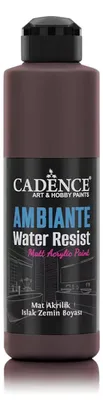 Immagine prodotto di Cadence vernice acrilica impermeabile opaca 250 ml marrone scuro + catalizzatore