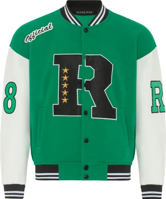 Produktbild von Red Bridge Herren Sweatjacke Collegejacke GrünEcru L