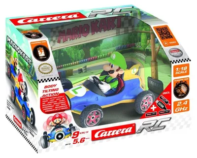 Obrázek produktu pro Carrera RC Mario Kart Mach 8 - Luigi, Bugina, 1:18, 6 rok/roky, 700 mAh