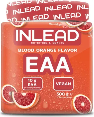 Produktbild von Inlead EAA (500g) Blood Orange - Aminosäuren - EAA