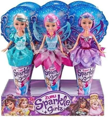 Obrázok produktu pre Princezná zimné Sparkle Girlz v kornútku