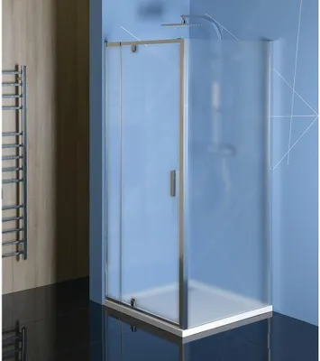 Obrázok produktu pre Obdĺžnikový sprchový kút Easy Line 900-1000x1000mm L/R, tehlové sklo